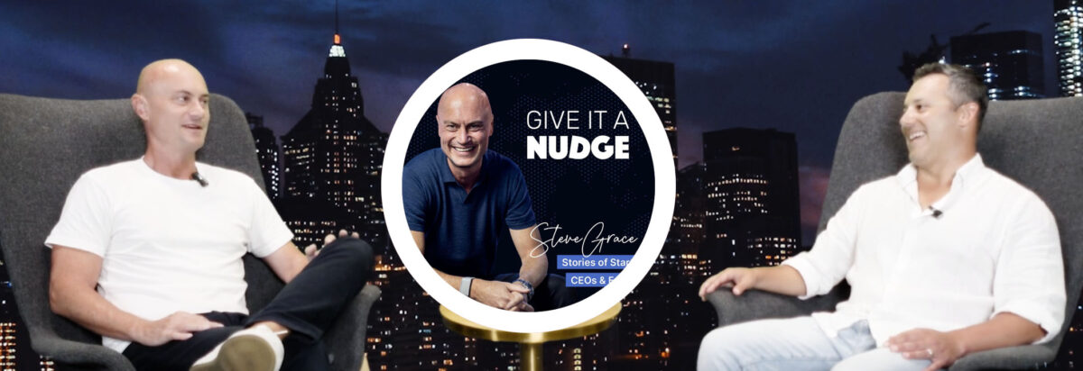 Corporate event planner Nathan Bouquet shares insights on client relationships and corporate hospitality on Give It A Nudge podcast.